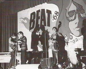 Fellépés a „Beat ’68” színpadán